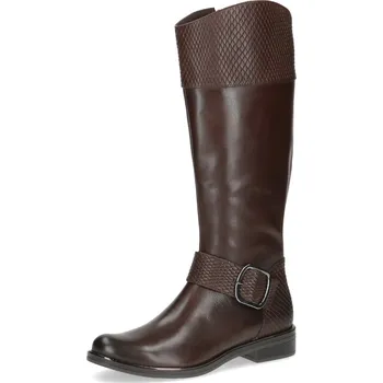 Dámská obuv Dámské kozačky Caprice 9-25517-45-329 tmavě hnědá Barva: dk brown comb, Velikost: 41