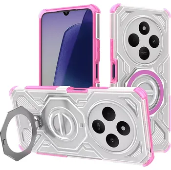 Pouzdro na mobilní telefon Kryt Xiaomi Redmi 14C / Poco C75, Carbon Shield PRO, pink