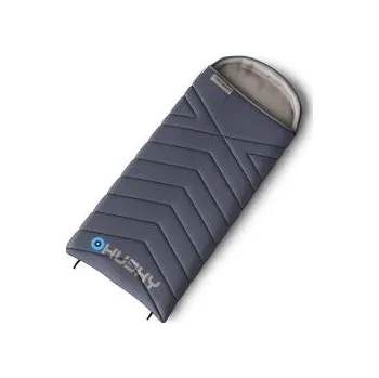 Spacák Husky Gala dark blue výška osoby do 195 cm - pravý zip; Modrá spacák + DÁREK DLE VÝBĚRU!