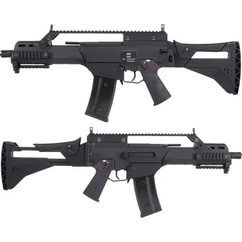 Airsoftová zbraň WE Airsoftová zbraň G39C IDZ GBB - blowback, černá