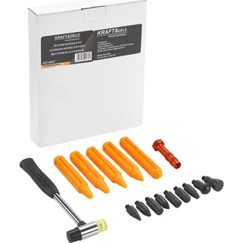 Sada nářadí Kraft-Dele Sada pro odstranění promáčklin PDR s klempířským kladivem KD10667