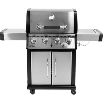 Zahradní gril Plynový gril Yokate, 5 hořáků (4+1)