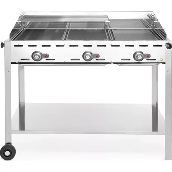 Zahrada Green Fire Kitchen Line 3hořákový plynový gril HENDI 149591