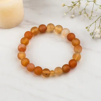 Náramek Náramek achát 6mm -23-15