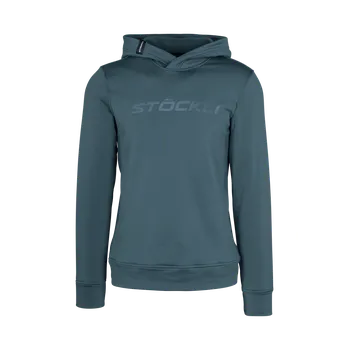 Pánská mikina STÖCKLI Mikina s kapucí Hoody Pullover – borovicově zelená - 52, L