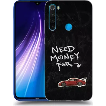 Pouzdro na mobilní telefon Picasee silikonový černý obal pro Xiaomi Redmi Note 8 - Track Mode