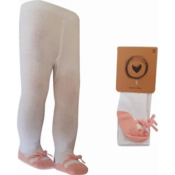 Kojenecký body Z&Z Kojenecké punčochy s mašličkou - růžová/bílá Velikost: 56/62 (0-3m)