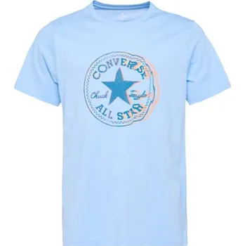 Pánské tričko Pánské tričko Converse ONLY ONE TEE XXL Světle modrá, Modrá