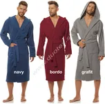 L&L Pánský župan 2104-MN-LNG Barva: navy, Velikost: 3XL