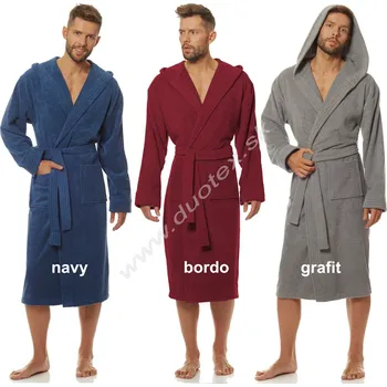 Pánský župan L&L Pánský župan 2104-MN-LNG Barva: navy, Velikost: 3XL