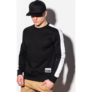 Pánská mikina Pánská mikina OMBRE OM-SSNZ-22FW-010 BLACK S