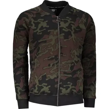 Pánská mikina Pánská mikina OMBRE AB1028 GREEN/CAMO S