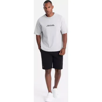 Pánské kraťasy Pánské kraťasy OMBRE OM-SRSK-0150 BLACK XXL