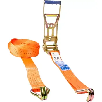 Upínací popruh ERGO upínací pás 5000 kg, dvoudílný s prodlouženou ráčnou, STF 500 daN6 m 50 mm LC 2 500 2025