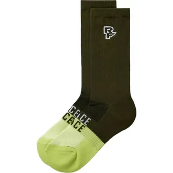 Pánské termo ponožky Race Face Race Face Far Out Coolmax ponožky zelená velikost S - M