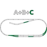 Roco Line Sada kolejí C (paralelní úsek) s podložím - 42011