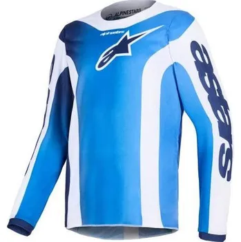 Moto dres Dres FLUID PORTL YOUTH, ALPINESTARS, dětské (modrá/bílá) 2026 L