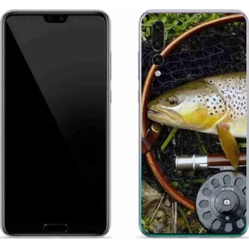Pouzdro na mobilní telefon Gelový obal mmCase na mobil Huawei P20 Pro - pstruh 2