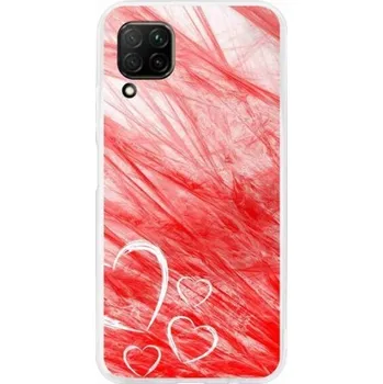 Pouzdro na mobilní telefon Gelový kryt mmCase na mobil Huawei P40 Lite - heart
