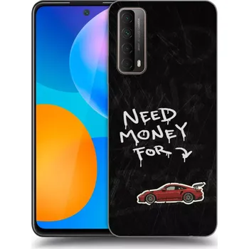 Pouzdro na mobilní telefon Picasee silikonový černý obal pro Huawei P Smart 2021 - Track Mode