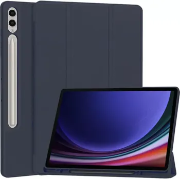 Pouzdro na tablet Pouzdro pro tablet Samsung Galaxy Tab S9 Plus / S10 Plus / S9 FE Plus, Flex Trifold, dark blue