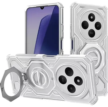 Pouzdro na mobilní telefon Kryt Xiaomi Redmi 14C / Poco C75, Carbon Shield PRO, white