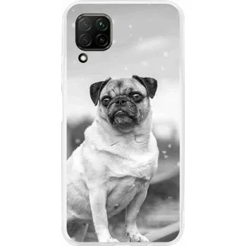 Pouzdro na mobilní telefon Gelový obal mmCase na mobil Huawei P40 Lite - mops