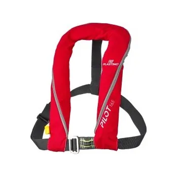 Vodní sport Vesta samonafukovací PILOT 165N hydro červená s okem pro harness