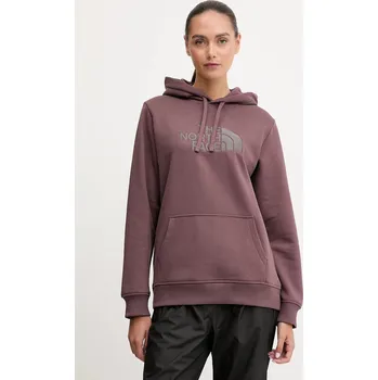 Pánské oblečení Mikina The North Face Drew Peak NF0A89EHDUK1 burgundské 93X, vel. S