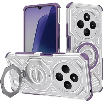 Pouzdro na mobilní telefon Kryt Xiaomi Redmi 14C / Poco C75, Carbon Shield PRO, purle