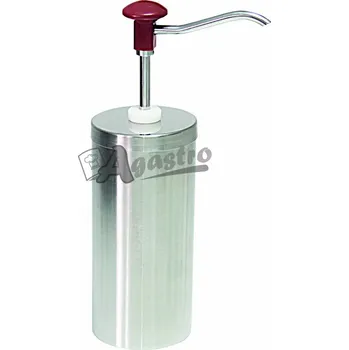 Dávkovač 2 l komplet nerez červený