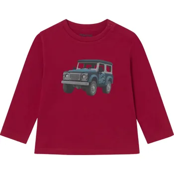 MAYORAL chlapecké tričko DR auto červená vel. 98 cm