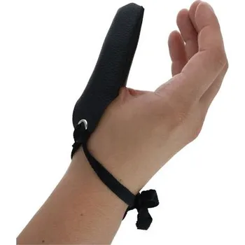 Kožený ochranný návlek na prst - Velikost č. 3