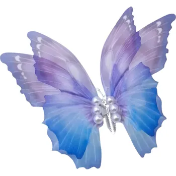 Spona do vlasů Motýl 38852 Fialová/Modrá