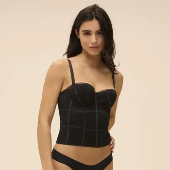 Dámské spodní prádlo Simone Pérèle korzet svrchní Desirée black 2