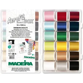 Nit Šicí nitě PES Madeira Aerofil 120 Smartbox (18x1000m)