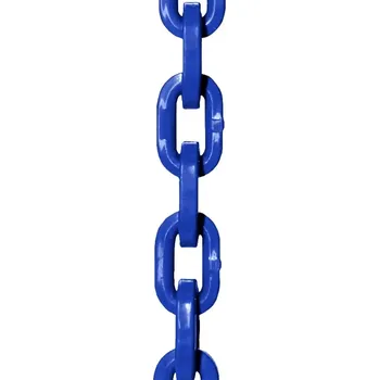 Řetěz Lesnická hranatá řetěz Tr.108 x 28 mm 6000 kg Modrá