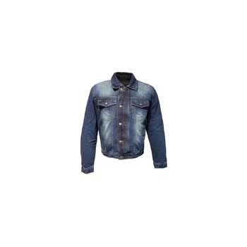 Moto bunda Bunda Jeans Aramid, ROLEFF (modrá) M