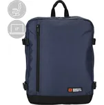 Unisex batoh nejen do letadla modrý 17" 24L - Enrico Benetti 54687 - moderní a praktický pro práci i jako příruční zavazadlo | Cooltovka.cz