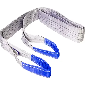 Upínací popruh Zvedací popruh 4000 kg, Dvouvrstvý, Zvedací pás oko-oko, Šedý, Certifikovaný, B23 m 120 mm 2025