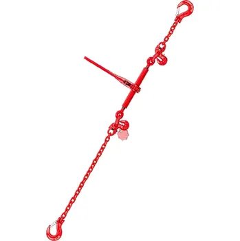 Upínací popruh Kotevní řetěz jednodílná, nosnosť 10 000kg, řetěz 13 mm, Certifikovaná EU10 000 Červená 4,5 m 10 000