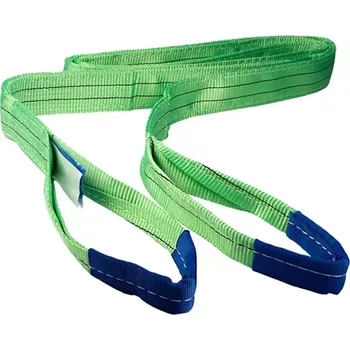Upínací popruh Zvedací popruh 2000 kg, Dvouvrstvý, Zvedací pásy oko-oko, Zelený, Certifikovaný, B22 m 60 mm 2025