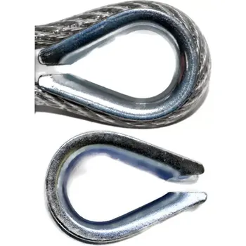 Lano Lanová očnice pozinkovaná DIN 6899B4 mm