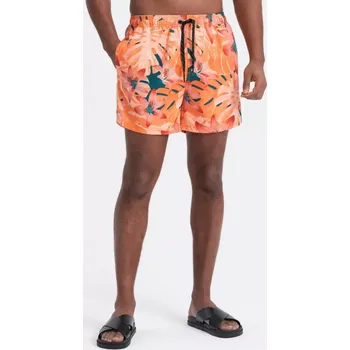 Pánské kraťasy Pánské koupací kraťasy OMBRE OM-SRBS-0140 ORANGE XXL