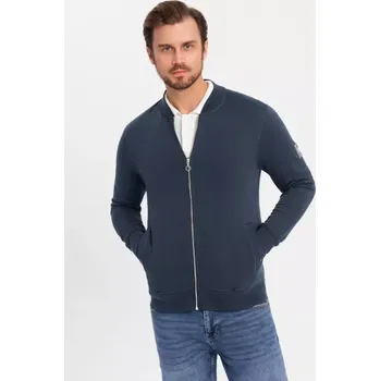 Pánská mikina Pánská mikina OMBRE OM-SSZP-0215 NAVY BLUE XL