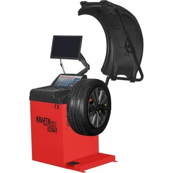 Sada na opravu pneumatiky Kraft-Dele VYVAŽOVAČKA KOL, PNEUMATIK A RÁFKŮ AUTOMAT + LASER KD5842