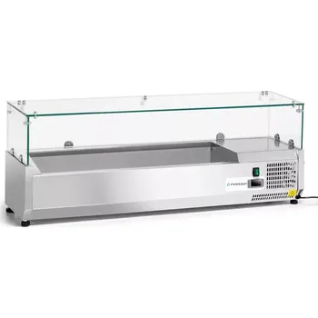 Chlazení Forgast 4 GN 1/4 prosklená chladicí vitrína FORGAST FG07225