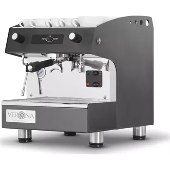 Kávovar Automatický kávovar na 1 skupinu kávy, černý