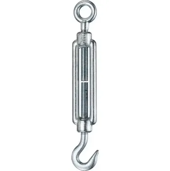 Šroub Lanový napínák oko–hák DIN 1480, napínač pozinkovaný M6