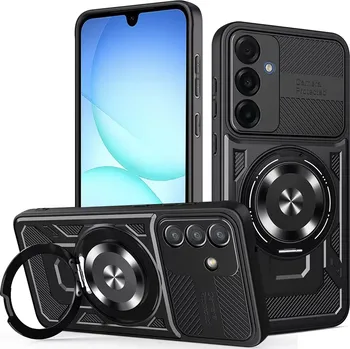 Pouzdro na mobilní telefon Kryt Samsung Galaxy A25 5G, RuggedCam, černý